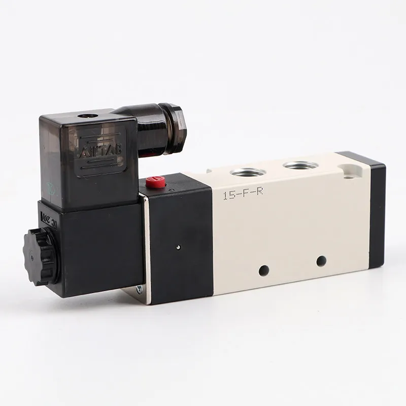 4V210-08 1/4" 5 Way 2 Positions Electric Solenoid Pneumatic Air Control Valve DC 12V/24V AC 24V/36V/110V/220V/380V
4V210-08 1/4" 5 Way 2 Positions Electric Solenoid Pneumatic Air Control Valve DC 12V/24V AC 24V/36V/110V/220V/380V