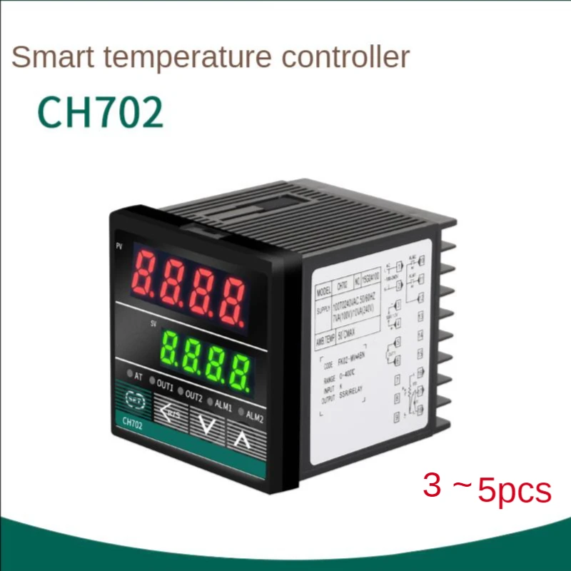 5pcs Ch702 intelligent temperature control instrument temperature controller AC 80v-220v 72 * 72mm 50Hz relay solid state relay
5pcs Ch702 intelligent temperature control instrument temperature controller AC 80v-220v 72 * 72mm 50Hz relay solid state relay