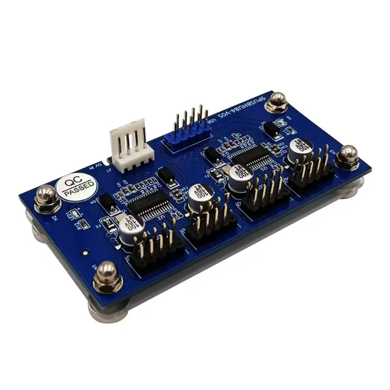 F19E 9pin USB Header Male 1 to 4 Female Extension Cable Motherboard USB HUB with Powe
F19E 9pin USB Header Male 1 to 4 Female Extension Cable Motherboard USB HUB with Powe