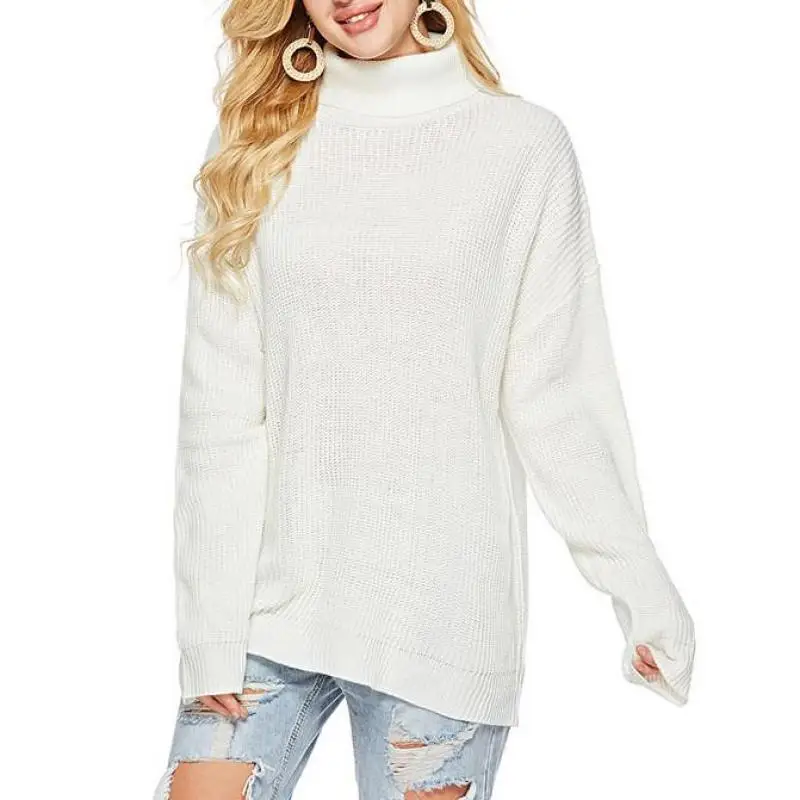 Yzeqi Hot Sale Women's Sweater Winter 2020 New Striped Turtleneck Pullovers Sweaters Knitted Coat Warm Shirt Loose Female Tops
Yzeqi Hot Sale Women's Sweater Winter 2020 New Striped Turtleneck Pullovers Sweaters Knitted Coat Warm Shirt Loose Female Tops