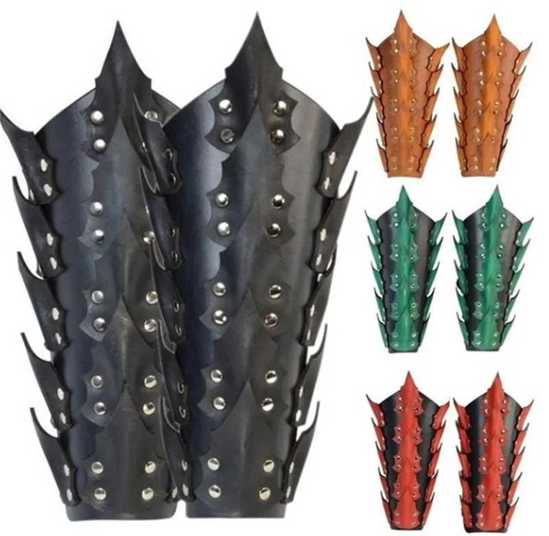Medieval Larp Arm Guard Armor Cuff Scale PU Steampunk Gladiator Bracelet Wristband Armor Viking Warrior Knight King Gauntlet
Medieval Larp Arm Guard Armor Cuff Scale PU Steampunk Gladiator Bracelet Wristband Armor Viking Warrior Knight King Gauntlet