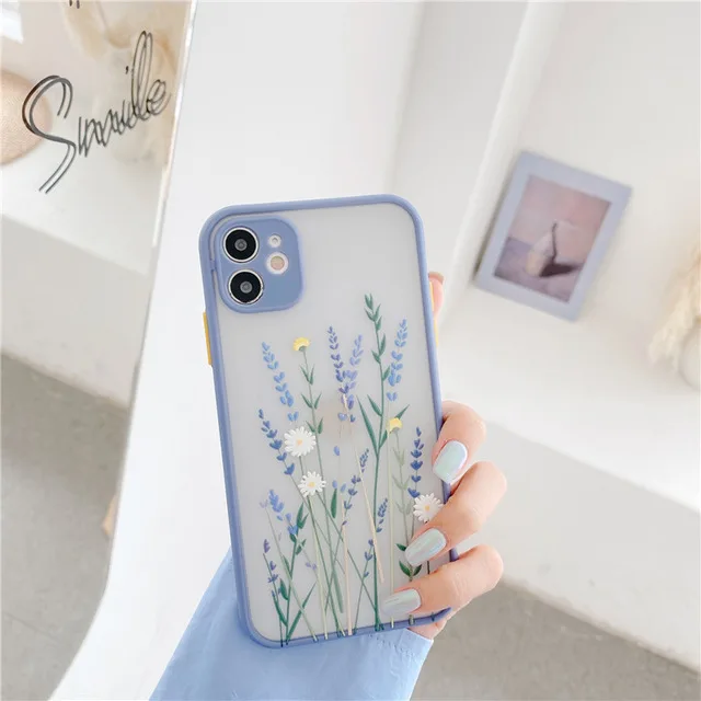Fashion Flower Phone Case For iphone 6 6S 7 8 11 12 Mini Plus XR X XS Pro MAX SE 2020 Shockproof Transparent Protection Cover
Fashion Flower Phone Case For iphone 6 6S 7 8 11 12 Mini Plus XR X XS Pro MAX SE 2020 Shockproof Transparent Protection Cover