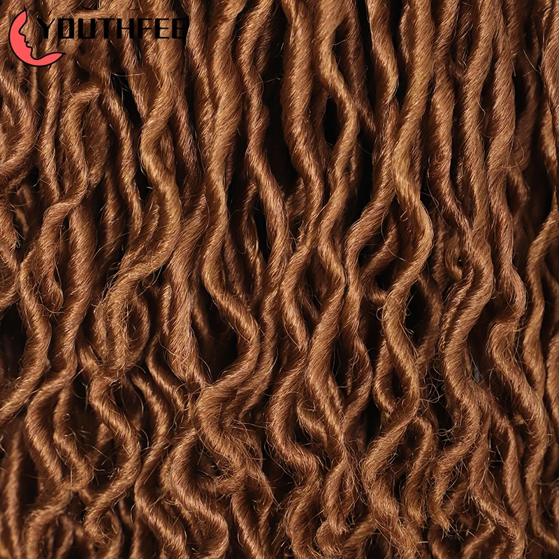 Youthfee Swiss Lace Frontal Synthetic Wigs With Baby Hair 18"Facux Locs Wig For Black Women Ombre Brown Lace Front Wigs
Youthfee Swiss Lace Frontal Synthetic Wigs With Baby Hair 18"Facux Locs Wig For Black Women Ombre Brown Lace Front Wigs