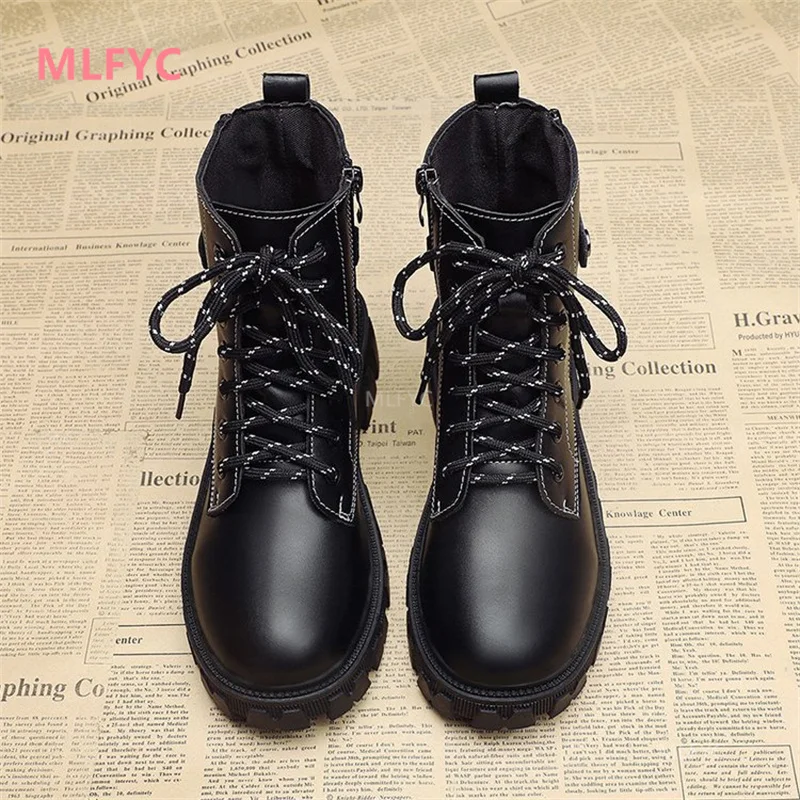 Black short boots Martin boots female leather boots with zipper casual shoes plus cashmere ladies 2021 autumn winter fashion
Black short boots Martin boots female leather boots with zipper casual shoes plus cashmere ladies 2021 autumn winter fashion