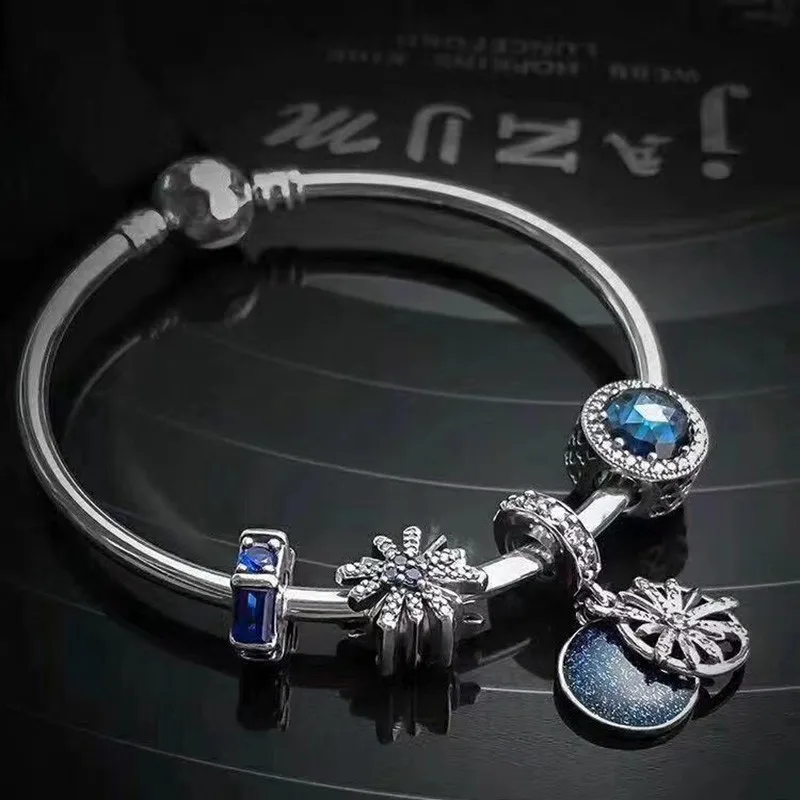 100% 925 Sterling Silver Star Pendant And Blue Cat's Eye Beaded Suit Pan Bracelet For Women Wedding Party Fashion Jewelry
100% 925 Sterling Silver Star Pendant And Blue Cat's Eye Beaded Suit Pan Bracelet For Women Wedding Party Fashion Jewelry
