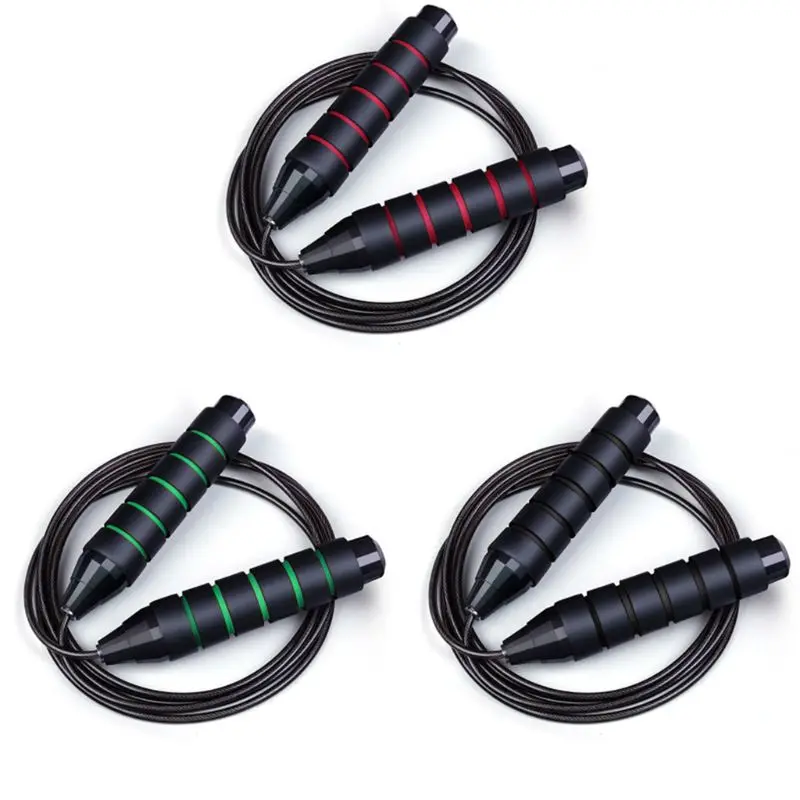 Double Bearings Speed Skipping Ropes with Foam Handle Tangle-free Weighted Skipping Ropes for Fitness Exercise Workout 
Double Bearings Speed Skipping Ropes with Foam Handle Tangle-free Weighted Skipping Ropes for Fitness Exercise Workout