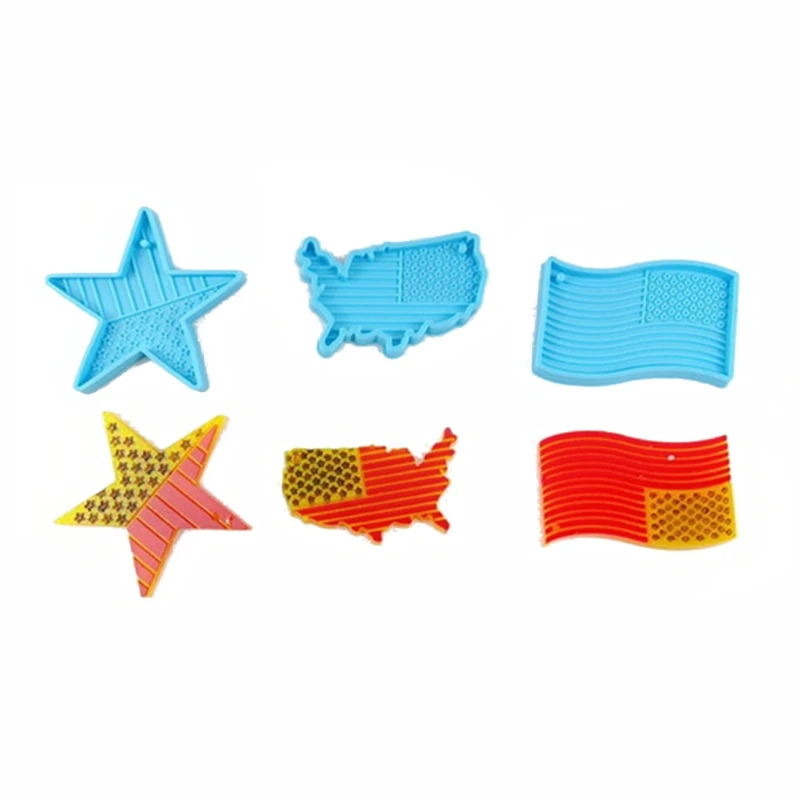 USA Flag Resin Mold American US Flag Keychain Pendant Mold Statue of Liberty Independence Silicone Resin Casting Molds
USA Flag Resin Mold American US Flag Keychain Pendant Mold Statue of Liberty Independence Silicone Resin Casting Molds