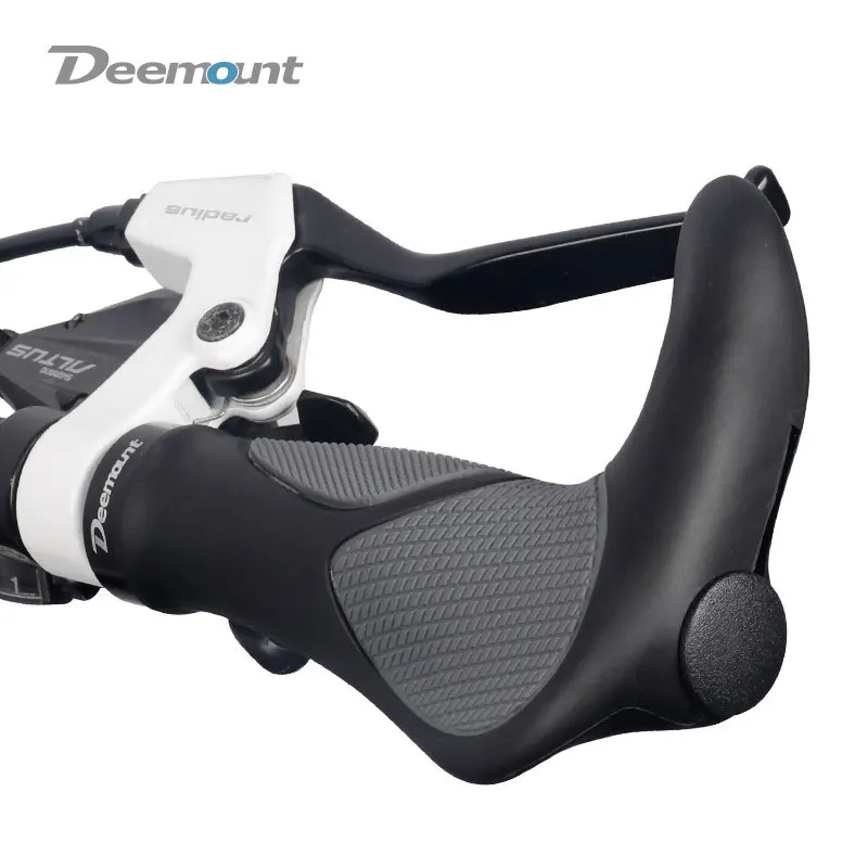 

Deemount Comfy Bicycle Grips TPR Rubber Integrated MTB Cycling Hand Rest Mountain Bike Handlebar Casing Sheath Shock Absorption