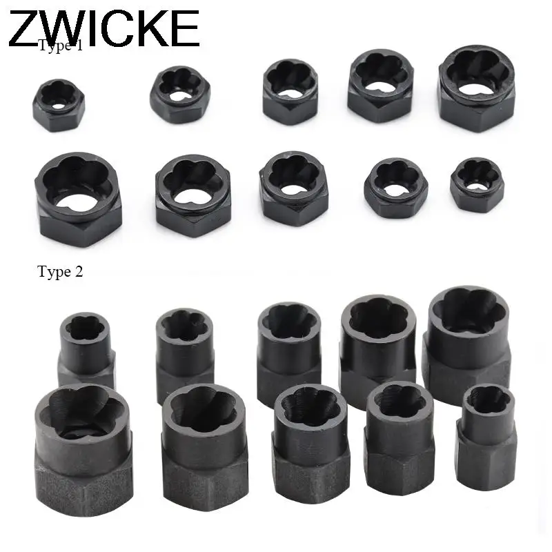 Drill Bits Nut Remover Damaged Bolt Nut Screw Remover Extractor 10 In 1 Extractor Disassembly Tool Set Screw Extractor
Drill Bits Nut Remover Damaged Bolt Nut Screw Remover Extractor 10 In 1 Extractor Disassembly Tool Set Screw Extractor