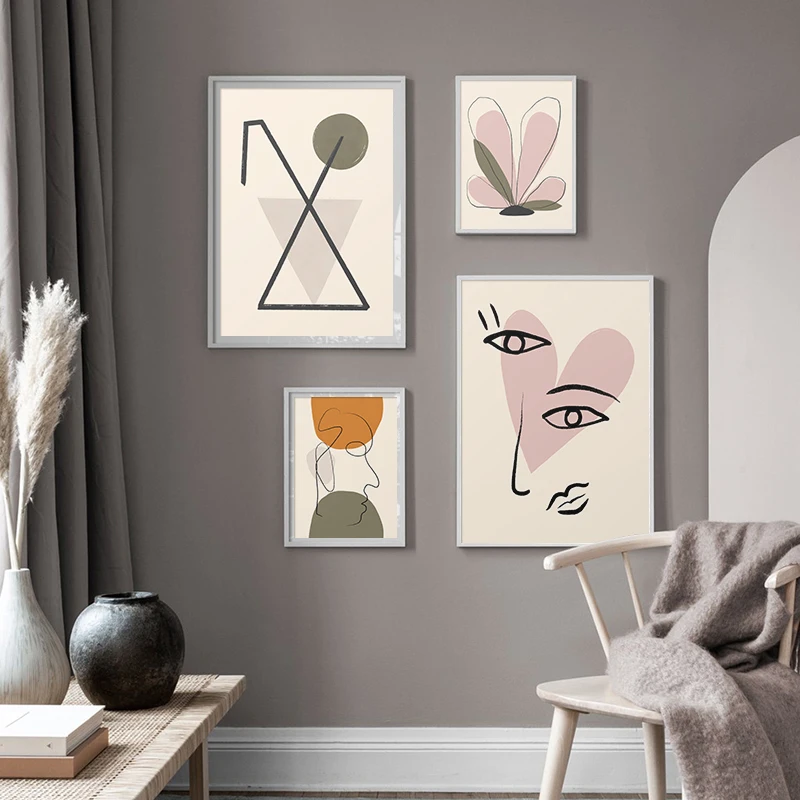 Nordic Botanical Martini Print Scandinavian Abstract Face Poster Canvas Painting Wall Art Picture for Living Room Home Decor
Nordic Botanical Martini Print Scandinavian Abstract Face Poster Canvas Painting Wall Art Picture for Living Room Home Decor