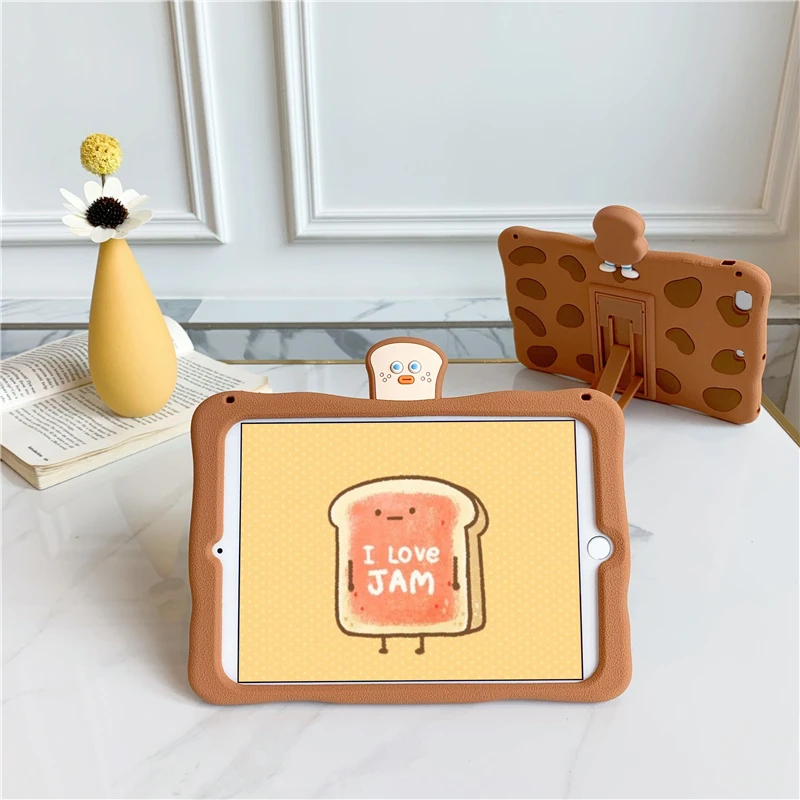 Kawaii Biscuit Bread Protect Case For iPad 9.7 inch 2017/2018 Air 4/3/2 For iPad 2/3/4 Mini 5 Cute Soft Tablet Cover Accessories
Kawaii Biscuit Bread Protect Case For iPad 9.7 inch 2017/2018 Air 4/3/2 For iPad 2/3/4 Mini 5 Cute Soft Tablet Cover Accessories