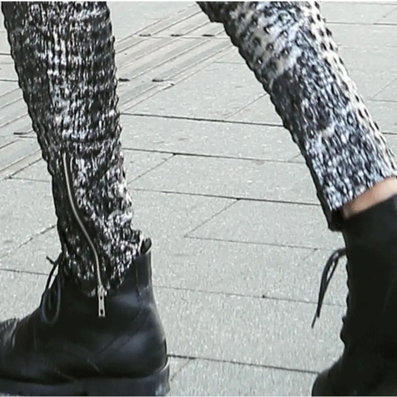 Clothing Lager Size Free Shopping Men's Leisure Haroun Pants Stylist Fashion Men Singer Stage Costumes / M-xl
Clothing Lager Size Free Shopping Men's Leisure Haroun Pants Stylist Fashion Men Singer Stage Costumes / M-xl