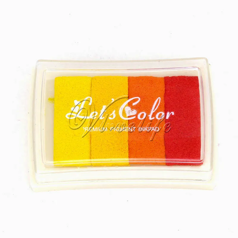Gradient Color Craft Ink Pad Sponge Plastic Inkpad for Wedding Party Fingerprint Tree DIY Ink Stamps Scrapbooking
Gradient Color Craft Ink Pad Sponge Plastic Inkpad for Wedding Party Fingerprint Tree DIY Ink Stamps Scrapbooking