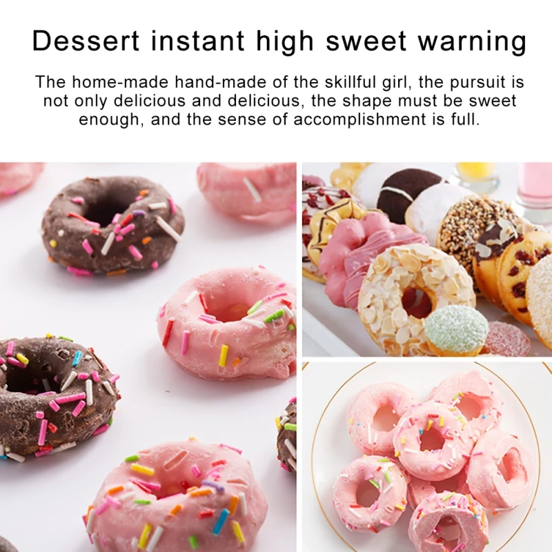 (One) 6 Donut Mold Diy Baking Mold Pink 6 Donut Mould Pet Toys
(One) 6 Donut Mold Diy Baking Mold Pink 6 Donut Mould Pet Toys