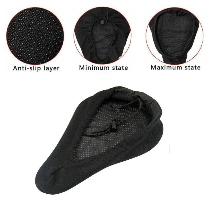3D Soft Thickened Bicycle Seat Breathable Bicycle Seat Comfortable Foam Seat Mountain Cycling Cushion Cover Bike Accessories
3D Soft Thickened Bicycle Seat Breathable Bicycle Seat Comfortable Foam Seat Mountain Cycling Cushion Cover Bike Accessories