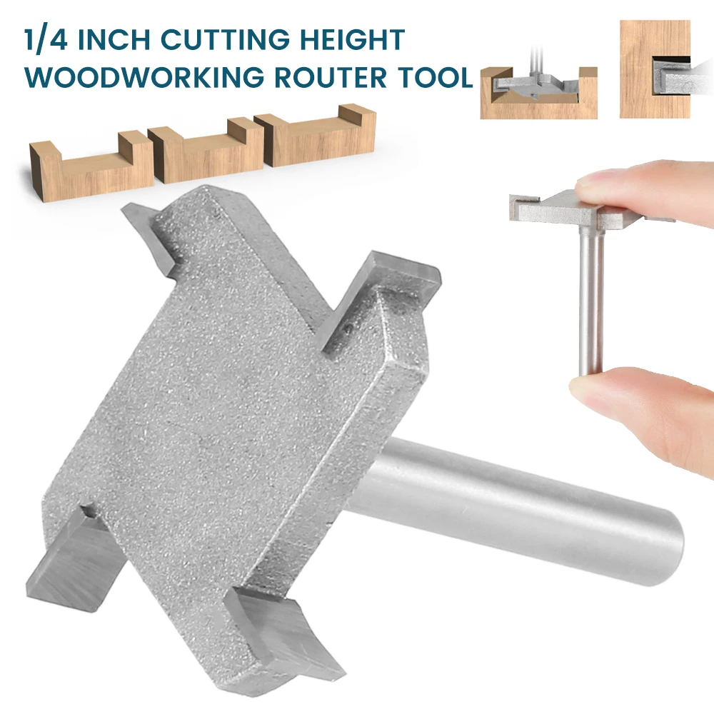 Woodworking Spoilboard Surfacing Router Bits 1/4 inch 6mm Shank 1.5 inch Cutting Diameter Slab Flattening Router Bit Planing Bit
Woodworking Spoilboard Surfacing Router Bits 1/4 inch 6mm Shank 1.5 inch Cutting Diameter Slab Flattening Router Bit Planing Bit