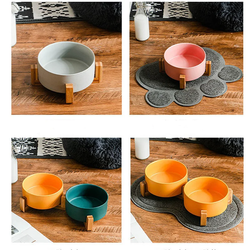 Self-Assembly Ceramic Double Cat Bowl Dog Bowl Pet Feeding Water Bowl Cat Puppy Feeder Product Supplies Pet Food And Water Bowls
Self-Assembly Ceramic Double Cat Bowl Dog Bowl Pet Feeding Water Bowl Cat Puppy Feeder Product Supplies Pet Food And Water Bowls