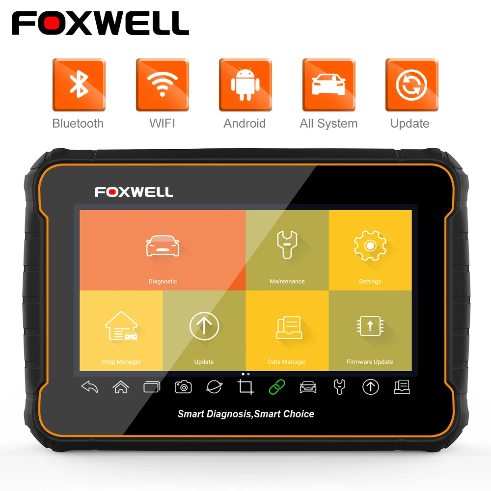 Foxwell GT60 полная система OBD2 сканер SAS EPB DPF TPS TPMS сброс масла ODB2 OBD 2 считыватель кодов