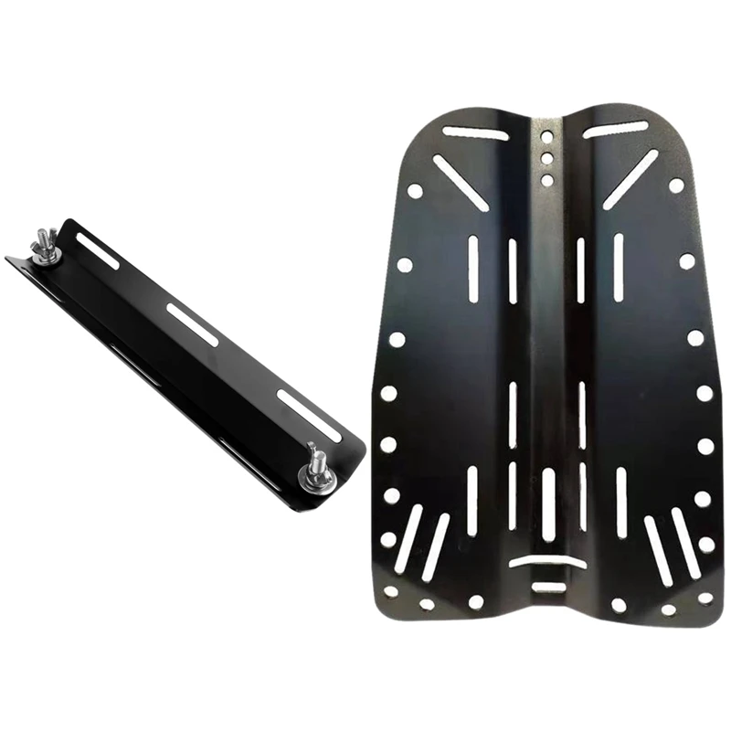 1 Set Aluminum Single Tank Adapter with Bolts and Nuts & 1 Pcs Diving Technique Backplate Diver Bcd Plate
1 Set Aluminum Single Tank Adapter with Bolts and Nuts & 1 Pcs Diving Technique Backplate Diver Bcd Plate