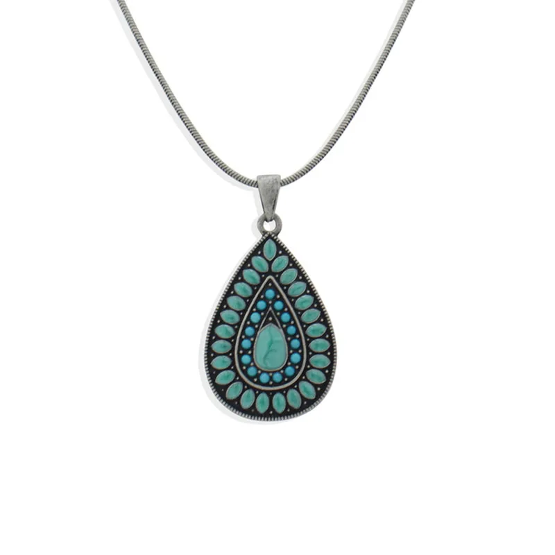 Ins Vintage Snake Chain Blue Acrylic Beads Geometric Pendant Necklaces Bohemia Trendy Korean Fashion Women Party Jewelry
Ins Vintage Snake Chain Blue Acrylic Beads Geometric Pendant Necklaces Bohemia Trendy Korean Fashion Women Party Jewelry
