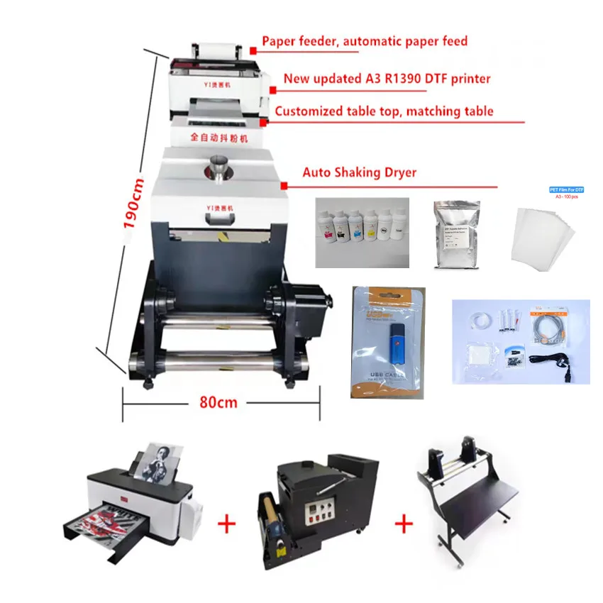 Принтер A3 DTF для принтера Epson R1390 DTF, прямая передача пленки, печать тепловой печатью для принтера футболок, толстовок, джинсов
Принтер A3 DTF для принтера Epson R1390 DTF, прямая передача пленки, печать тепловой печатью для принтера футболок, толстовок, джинсов