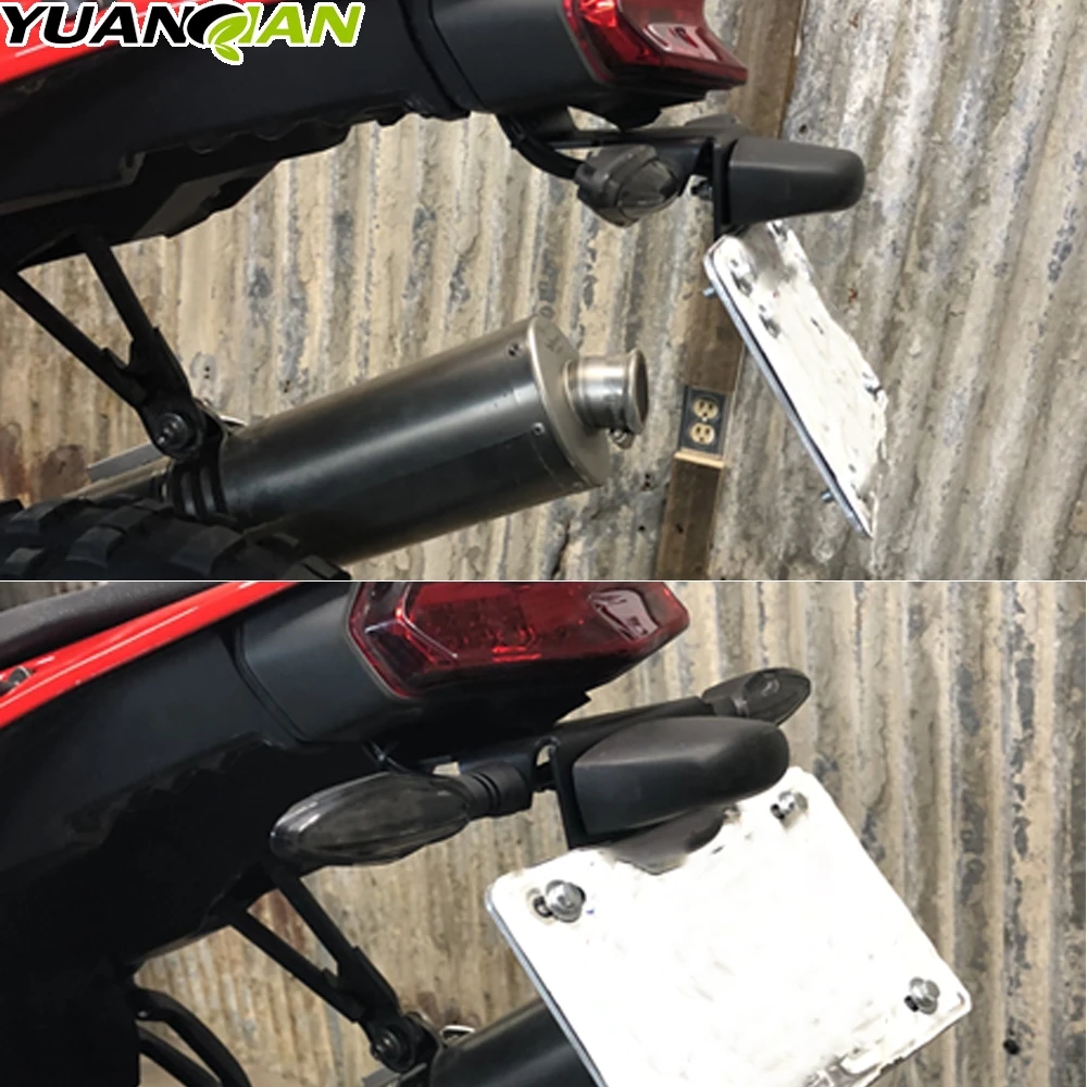 Fit For YAMAHA Tenere700 Tenere 700 T7 Rally 2019 2020 2021 Motorcycle Accessories License Plate Bracket Holder Mount LED Light
Fit For YAMAHA Tenere700 Tenere 700 T7 Rally 2019 2020 2021 Motorcycle Accessories License Plate Bracket Holder Mount LED Light