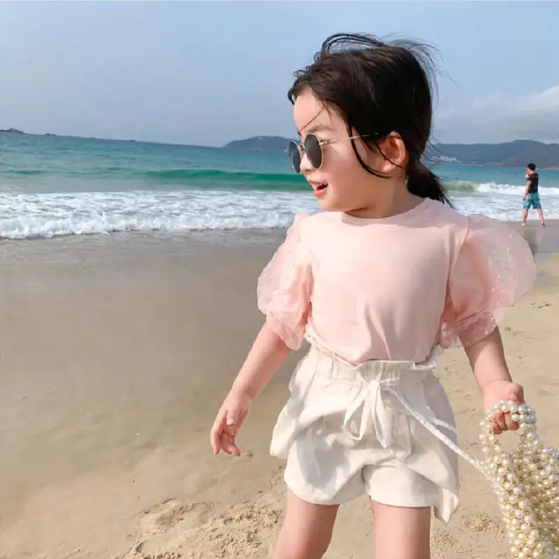 2020 Baby Girl Fashion Clothing Cotton puff sleeve T-shirt Clothes Children Party Birthday Wear
2020 Baby Girl Fashion Clothing Cotton puff sleeve T-shirt Clothes Children Party Birthday Wear