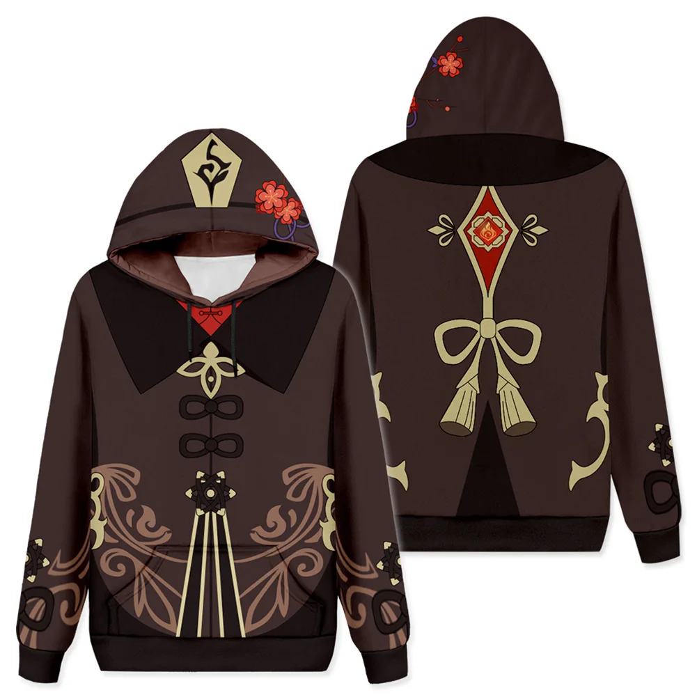 Genshin Impact Hu Tao Cosplay Hoodie 3D Printed Hooded Pullover Sweatshirt Adult Men Women Hoodies
Genshin Impact Hu Tao Cosplay Hoodie 3D Printed Hooded Pullover Sweatshirt Adult Men Women Hoodies