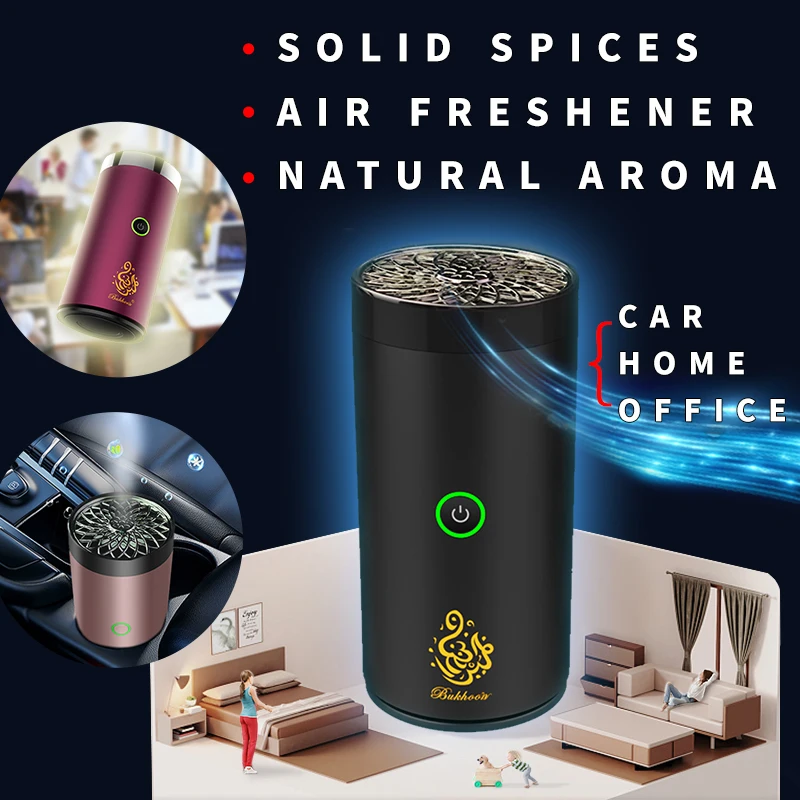 Arabic Mini Car Electronic Censer Middle East Incense Burner Air Freshener Bukhoor Burner Distributor Aroma Electric Home Decor
Arabic Mini Car Electronic Censer Middle East Incense Burner Air Freshener Bukhoor Burner Distributor Aroma Electric Home Decor