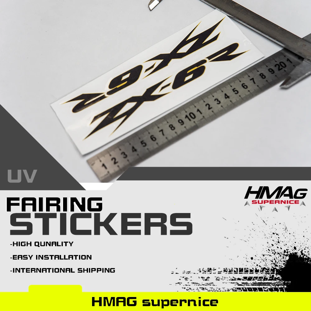 For Kawasaki ZX6R ZX-6R Motorcycle Fairing Upper Fairing Decals Stickers 3M Sticker 1Pair
For Kawasaki ZX6R ZX-6R Motorcycle Fairing Upper Fairing Decals Stickers 3M Sticker 1Pair