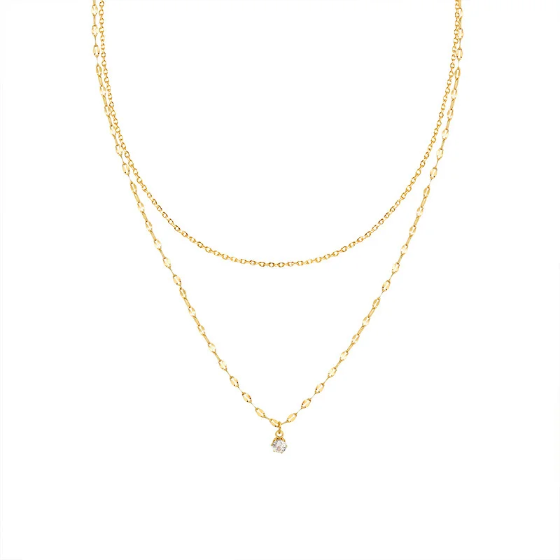 Stainless Steel Geometric Multi Layer Stacked Necklace Women's Clavicle Neck Chain For Women Punk Pendant Accessories Jewellery
Stainless Steel Geometric Multi Layer Stacked Necklace Women's Clavicle Neck Chain For Women Punk Pendant Accessories Jewellery