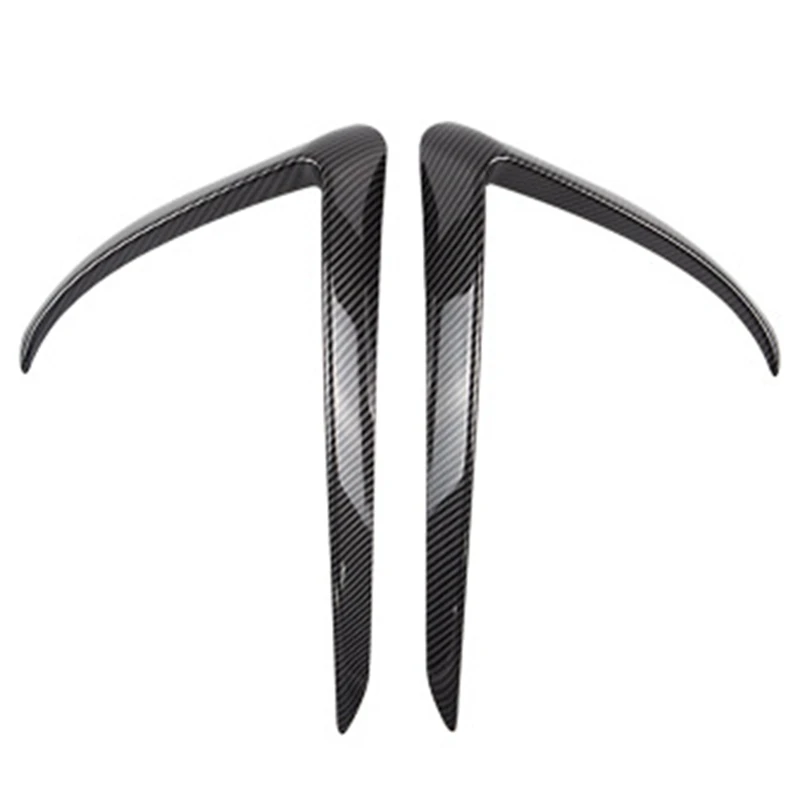 Front Fog Light Eyebrow Cover Trim Front Bumper Trim Car Front Blade Trim for Tesla Model 3 2017-2019
Front Fog Light Eyebrow Cover Trim Front Bumper Trim Car Front Blade Trim for Tesla Model 3 2017-2019