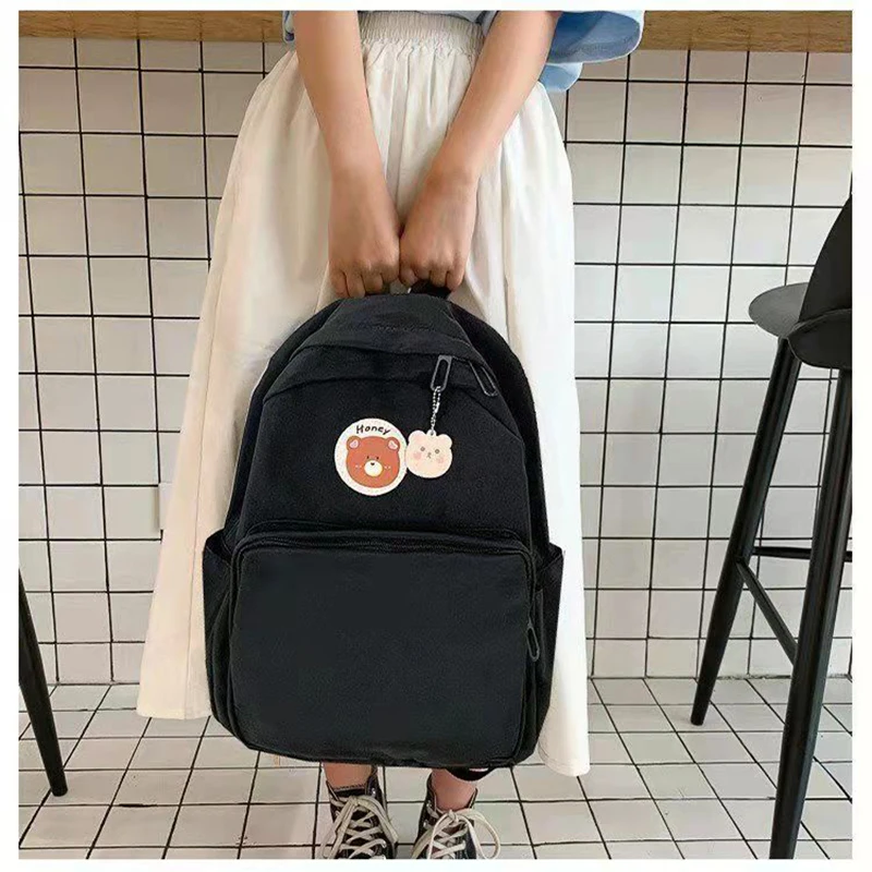 Japanese vintage girl school bag Korea cute bear college style backpack Harajuku soft girl backpack female cute all-match
Japanese vintage girl school bag Korea cute bear college style backpack Harajuku soft girl backpack female cute all-match