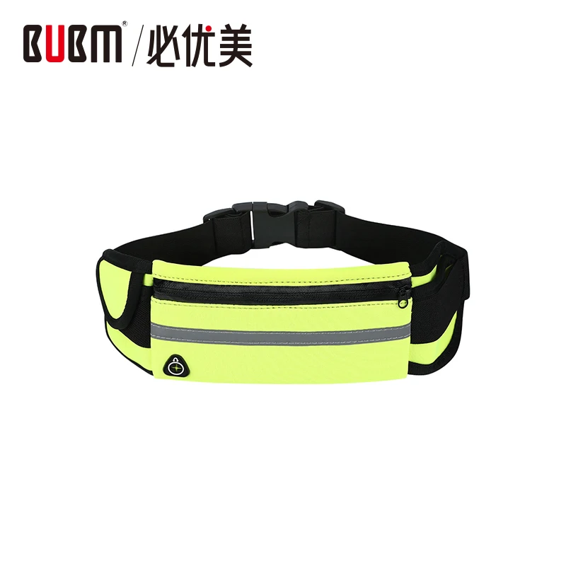 

BUBM waterproof waistline waist bag waistpacks phone bag key storage money organizer with reflective