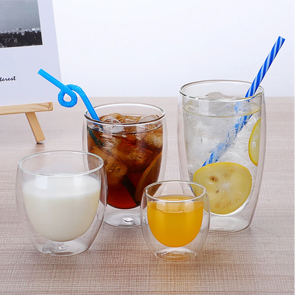 8.5-15.2oz Glass Coffee Tea Mugs For Americano Cappuccino Drinking Glasses Double Wall Heat Resistant Insulated Cups 2/4/6 pcs
8.5-15.2oz Glass Coffee Tea Mugs For Americano Cappuccino Drinking Glasses Double Wall Heat Resistant Insulated Cups 2/4/6 pcs