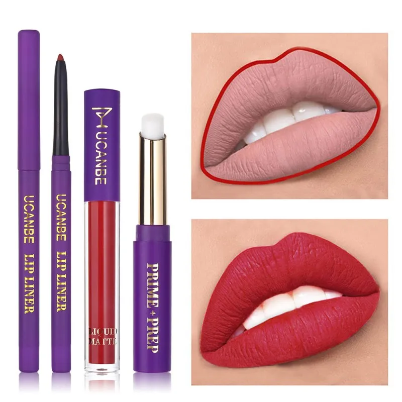 6pcs Matte Liquid Lipstick + 6pcs Lip Liners Pencil +1PC Primer Waterproof Lip Gloss Kit Matte Labial Glair
6pcs Matte Liquid Lipstick + 6pcs Lip Liners Pencil +1PC Primer Waterproof Lip Gloss Kit Matte Labial Glair