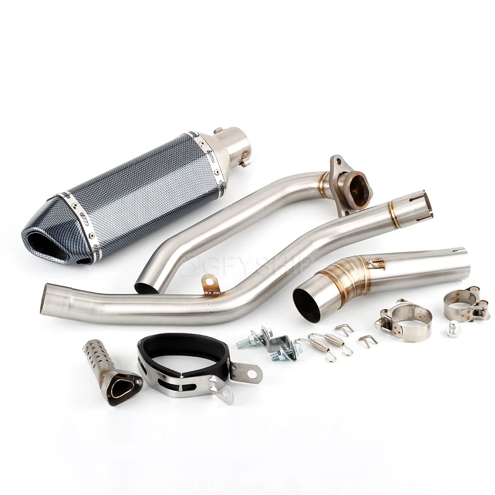 Motorcycle For Honda NC750X NC750S 2012 to 2020 NC700S NC700X NC 750X 750S Escape Slip-on Exhaust With Decat Pipe Head Link Pipe
Motorcycle For Honda NC750X NC750S 2012 to 2020 NC700S NC700X NC 750X 750S Escape Slip-on Exhaust With Decat Pipe Head Link Pipe