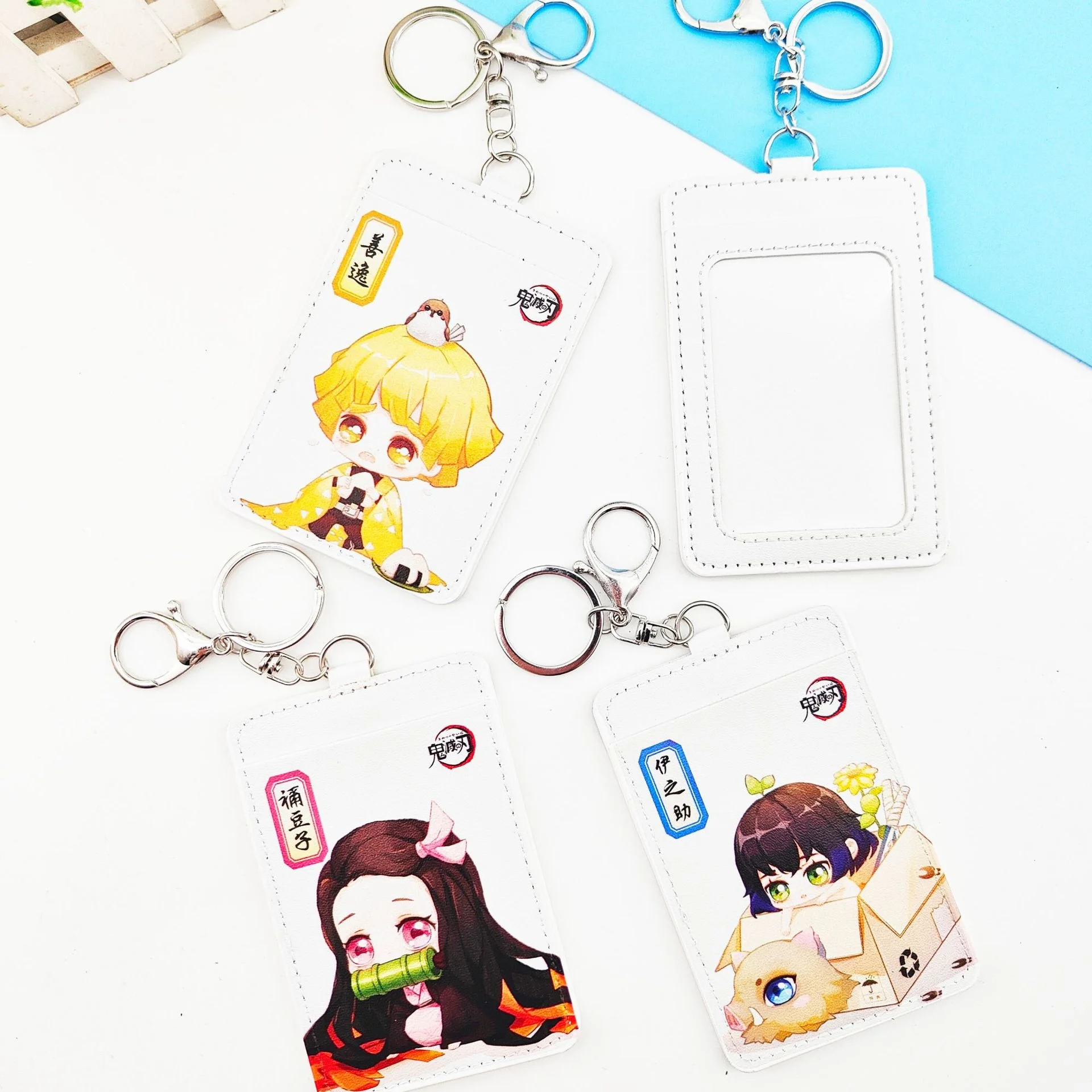 2021 Demon Slayer: Kimetsu No Yaiba Bus Card Holder Rice Card Holder Student ID Keychain Nezuko Zenitsu Leather Card Holder
2021 Demon Slayer: Kimetsu No Yaiba Bus Card Holder Rice Card Holder Student ID Keychain Nezuko Zenitsu Leather Card Holder