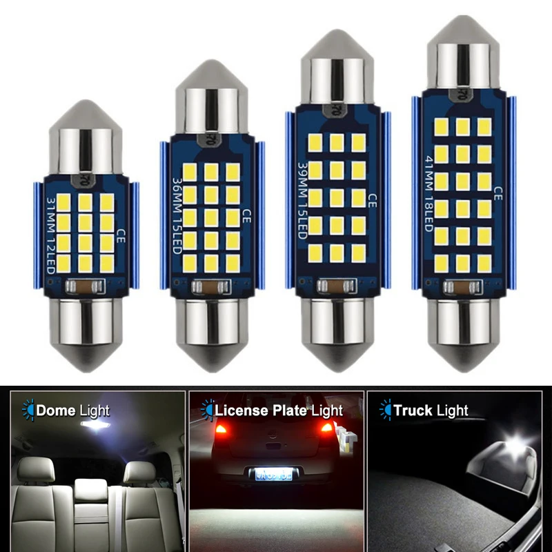 1X New 2016 SMD Led C5W C10W Canbus Festoon 31 36 39 41 MM Car Led Bulb Interior Dome Lamp Auto License Light Trunk Lights 12V
1X New 2016 SMD Led C5W C10W Canbus Festoon 31 36 39 41 MM Car Led Bulb Interior Dome Lamp Auto License Light Trunk Lights 12V