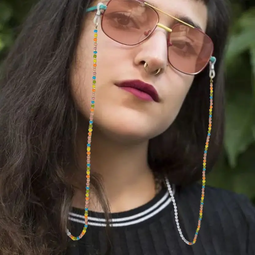KELITCH New 2022 Lanyard Glasses Chains Women Sunglasses Mask Holder Beaded Boho Jewelry Necklaces Cadena Para Vintage
KELITCH New 2022 Lanyard Glasses Chains Women Sunglasses Mask Holder Beaded Boho Jewelry Necklaces Cadena Para Vintage