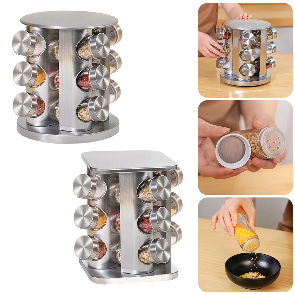 Spice Jar Set Spice Pepper Spray Bottle Seasoning Salt Jar Kitchen Storage Rack Storage Box With 12 Spice Jars
Spice Jar Set Spice Pepper Spray Bottle Seasoning Salt Jar Kitchen Storage Rack Storage Box With 12 Spice Jars