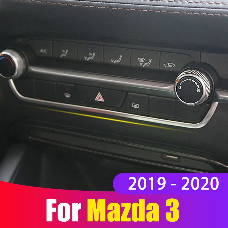 For Mazda 3 Axela 2019 2020 Accessories Car Dashboard Central control trim cover stainless steel Interior Mouldings
For Mazda 3 Axela 2019 2020 Accessories Car Dashboard Central control trim cover stainless steel Interior Mouldings
