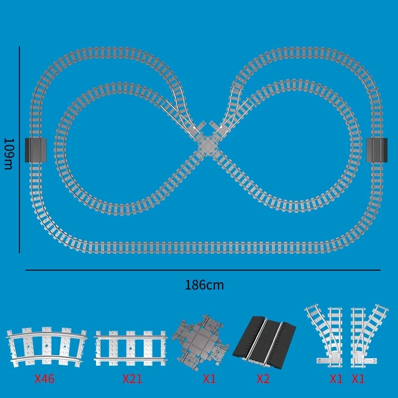 High-Tech City RC Powered Electric Railway Train Building Blocks Fuxing High-Speed Rail Enlighten Brick Toys for Children Boys
High-Tech City RC Powered Electric Railway Train Building Blocks Fuxing High-Speed Rail Enlighten Brick Toys for Children Boys