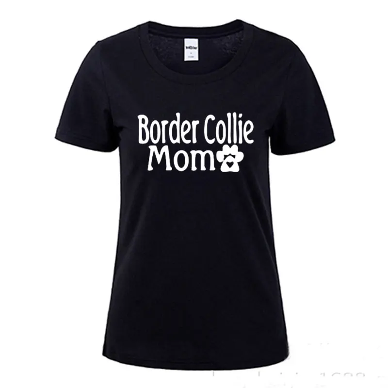 Border Collie Mom Dog Lover Paw Print Summer Fashion Women Cotton T Shirt Custom Short Sleeve Girl Female Clothing Tops
Border Collie Mom Dog Lover Paw Print Summer Fashion Women Cotton T Shirt Custom Short Sleeve Girl Female Clothing Tops