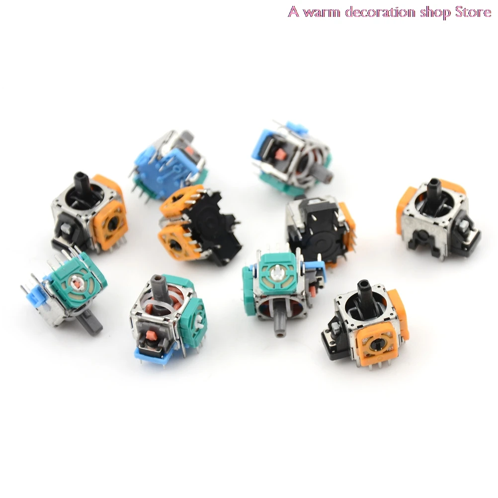 5 Pcs Joystick Axis Analog Sensor Repair Parts Accessories For PS4 Slim Controller 3pin 3d Rocker
5 Pcs Joystick Axis Analog Sensor Repair Parts Accessories For PS4 Slim Controller 3pin 3d Rocker