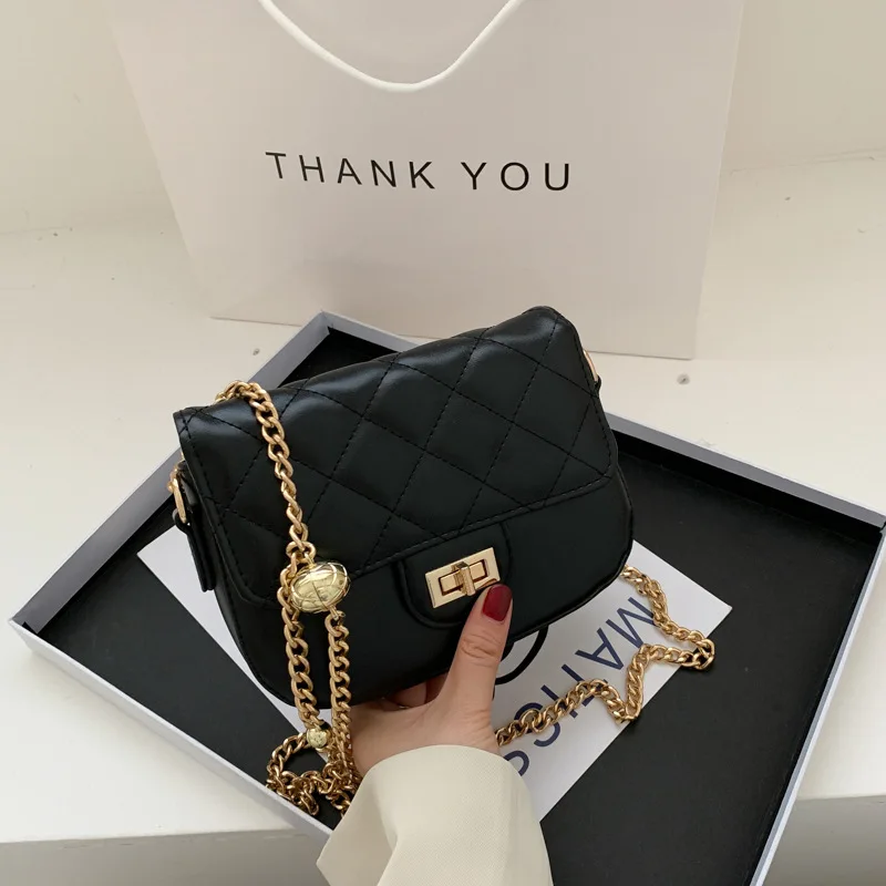 Golden Ball Handbags 2021 New One-shoulder Messenger Rhombic Chain Texture All-match Handbag L1132
Golden Ball Handbags 2021 New One-shoulder Messenger Rhombic Chain Texture All-match Handbag L1132