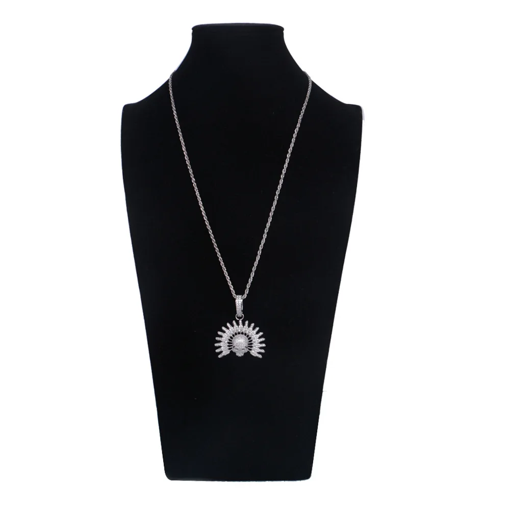 Men's CZ Skull Pendant Necklace Women Punk Gold Chokers Necklaces Crystal Luxury Hip Hop Jewelry Gift
Men's CZ Skull Pendant Necklace Women Punk Gold Chokers Necklaces Crystal Luxury Hip Hop Jewelry Gift
