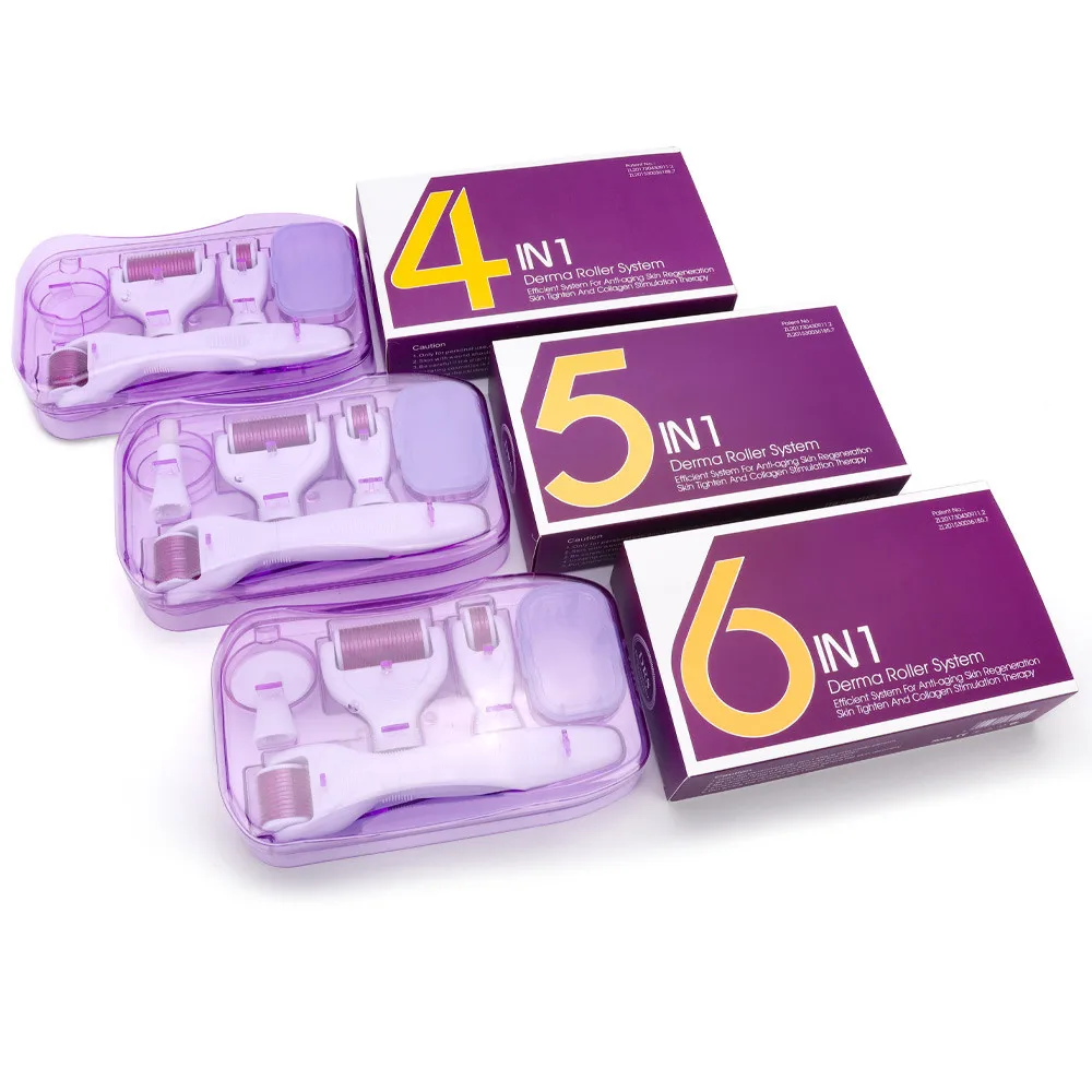 6 in 1 DRS Dermaroller Beard Roller Face Roller Derma Rolling System Microneedling Kit Dermaroller Kit For Scalp Hair Growth
6 in 1 DRS Dermaroller Beard Roller Face Roller Derma Rolling System Microneedling Kit Dermaroller Kit For Scalp Hair Growth
