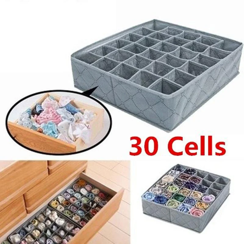 Multi-size Bra Underwear Organizer Foldable House Storage Box Non-woven Wardrobe Drawer Closet Organizer For scarves Socks
Multi-size Bra Underwear Organizer Foldable House Storage Box Non-woven Wardrobe Drawer Closet Organizer For scarves Socks