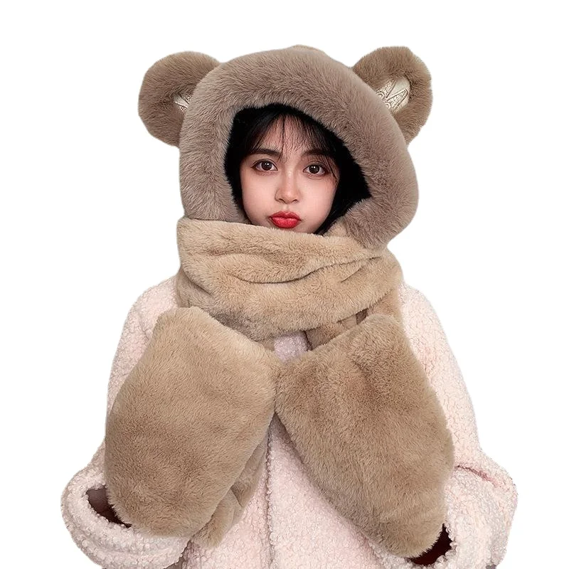 Cute Pink Bunny Ears Hat and Scarf Furry Plush Hats Bear for Winter Beautiful Warm Panda Cap with Ears Friend Gift Mütze Damen C
Cute Pink Bunny Ears Hat and Scarf Furry Plush Hats Bear for Winter Beautiful Warm Panda Cap with Ears Friend Gift Mütze Damen C